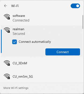 PC connecting router