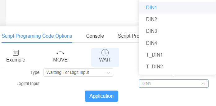 Waiting For Digital Input