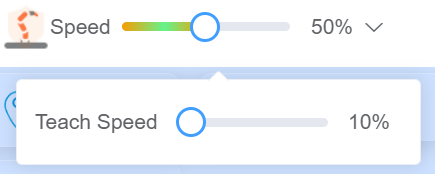 Speed setting diagram