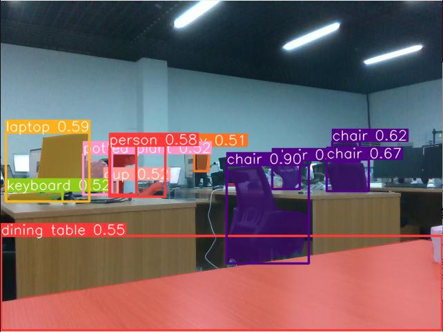 yolo-rgb recognition result