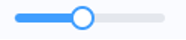 Progress bar slider