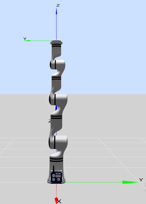 Robot base frame diagram