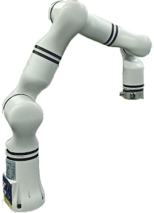 Orientation of robotic arm before position and orientation control through the handle