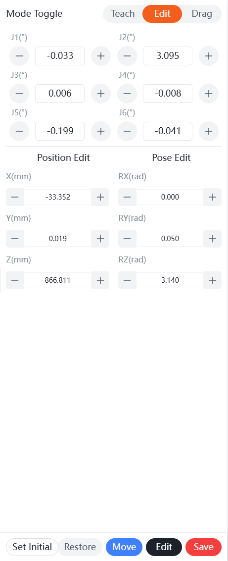 Pose Editing Diagram